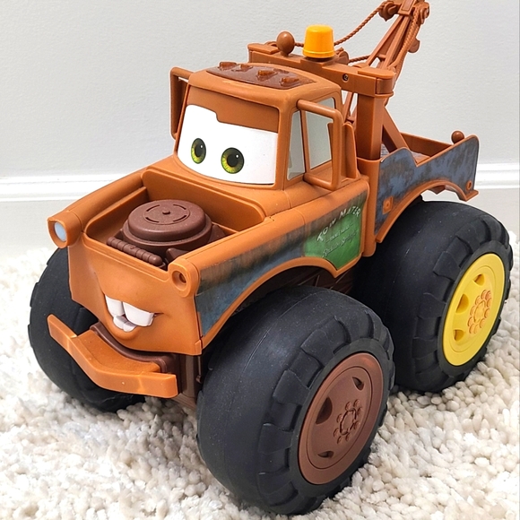 Disney Toys Disney Pixar Cars Tow Mater Talking Toy Push And Pull
